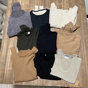 Women’s Careerwear Sweater and long sleeve bundle